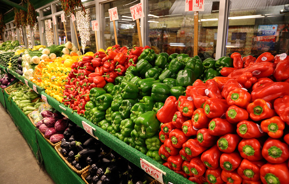 Bell peppers, Chelsea Market
