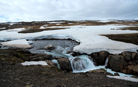 Cascade on stream, E. Iceland