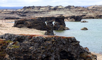 Lava pillars at Hof∂i, Myvatn
