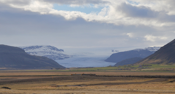 Hoffellsjökull, glacier outlet of Vatnjokull