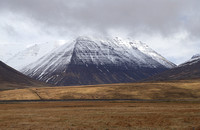 Mountains at Blonduhli∂, N. Iceland