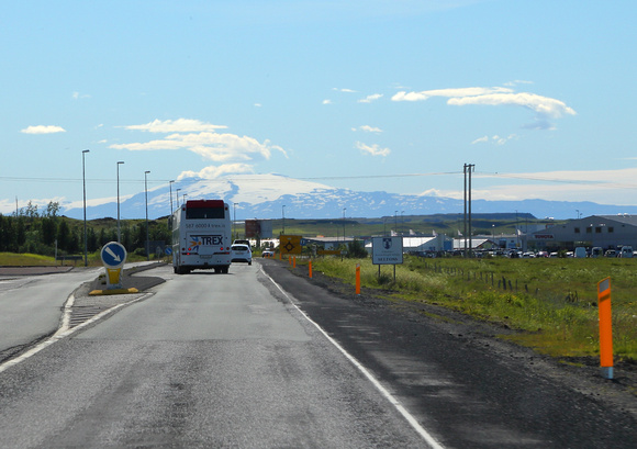 Selfoss: the road to Myrdalsjökull