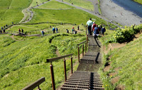 Skogáfoss steps