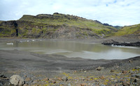 Lagoon in front of Sólheimsjökull