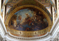Ceiling of Chapel, palace of Versailles