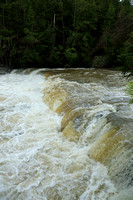 Lower falls at Swallow Falls SP
