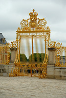 Sun King inner Palace gate, Versailles