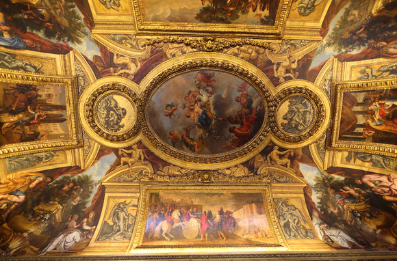 Ceiling, Salon de Venus, palace of Versailles