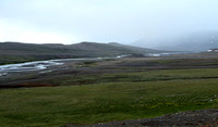 Glacial river flowing from Hofsjokull glacier
