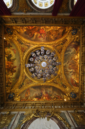 Ceiling, Salon de la Guerre, Versailles