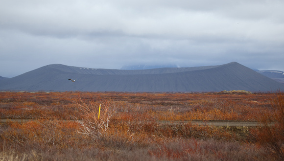 Hverfjall from west side of Myvatn