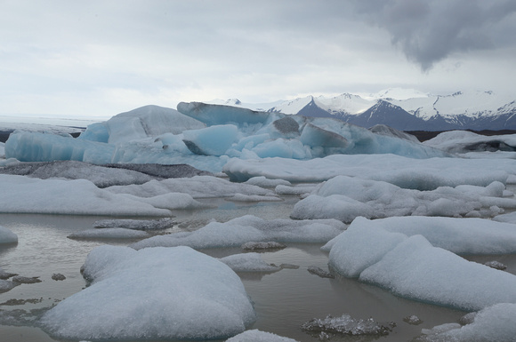 Iceberg junkyard, Fjallsarlon