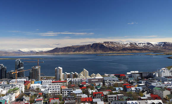 View North of Reykjavik