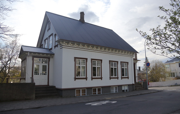 House on Laufasvegur, Reykjavik