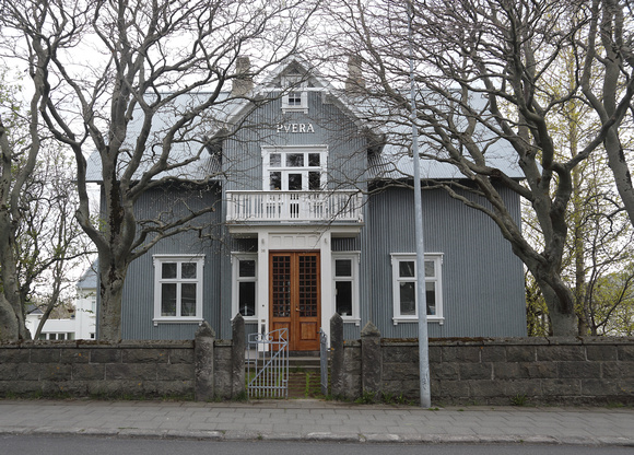 Þvera House on Laufasvegur, Reykjavik