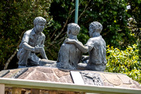 Lamington NP/QLD: Stinson crah memorial