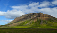 Hvolsfjoll mountain, west Iceland
