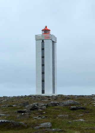 Hraunhafnartangi, northernmost lighthouse on 'mainland ' of Iceland