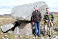 Billy and Michael, Kilclooney Dolmen