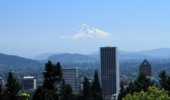 Mt. Hood from Portland, OR