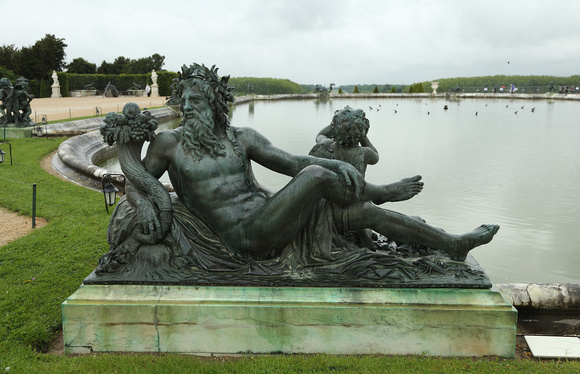 Loire statue on Water Parterre, Versailles