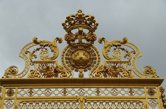 Top of Sun King Gate, Versailles