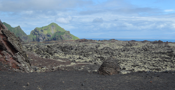 Eldfell lava field