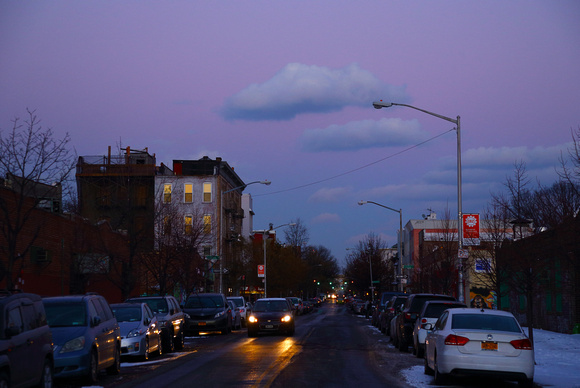 Williamsburg twilight, Brooklyn, NYC