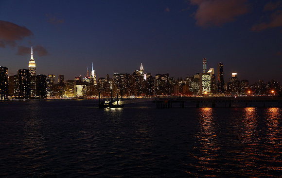 Midtown skyline from Greenpoint, Brooklyn, NYC