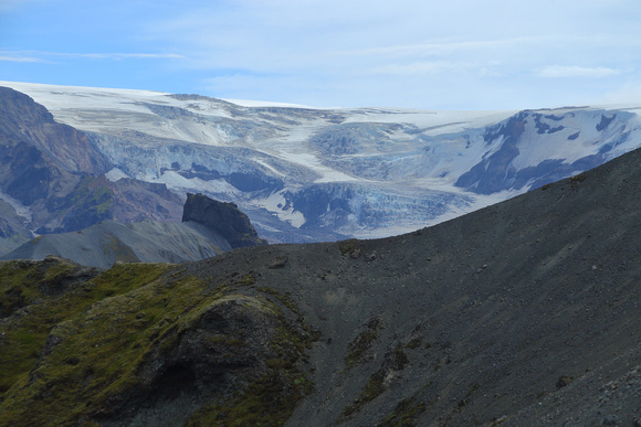 Myrdaljokull glacier