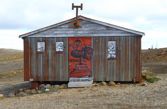 Former ski school hut, Keis, by Hveradalir