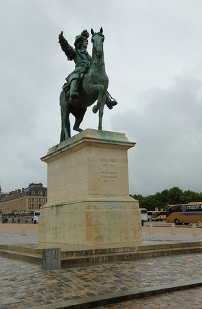 Louis XIV equestrian statue, Versailles