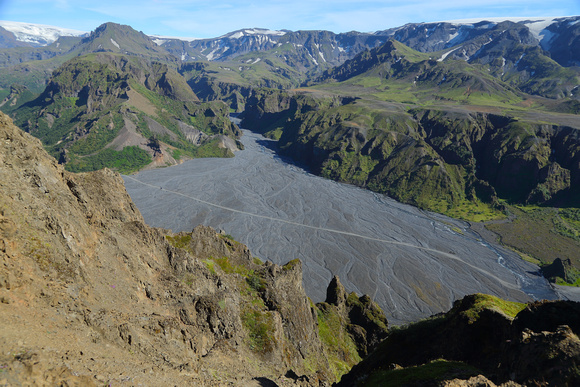 View from Mýrdalsjökull