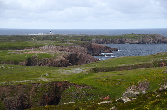View west along Tory Island