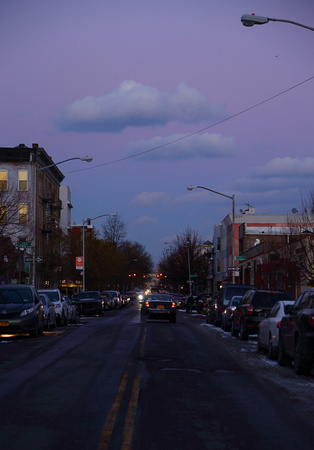 Williamsburg twilight, Brooklyn, NYC