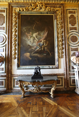 Le Sacrifice d'Iphigénie (de La Fosse), Salon de Diana, Versailles