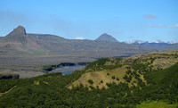 Valley of Markarfljot river