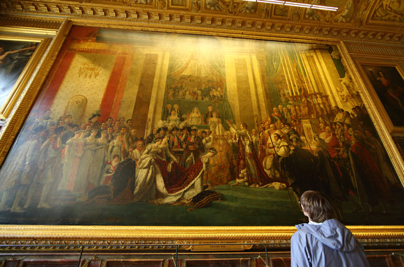 Copy of David's Coronation of Napoleon, Versailles